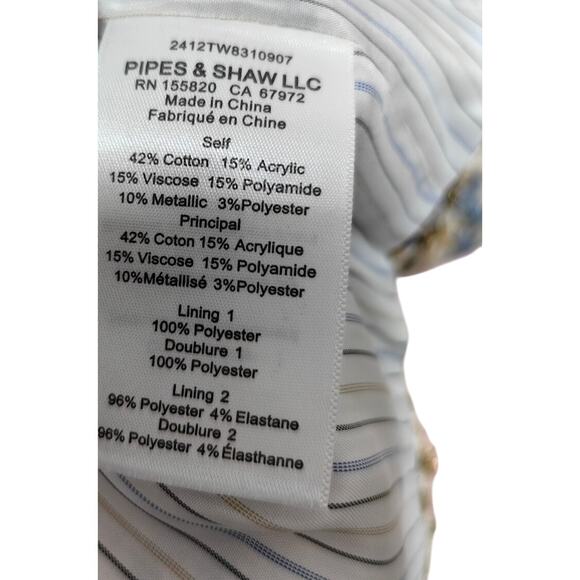 Veronica Beard Sumira Metallic Tweed Jacket 6 - Picture 12 of 12